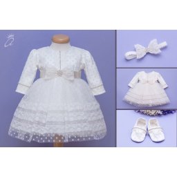 Set botez fete Snowfall Kisses