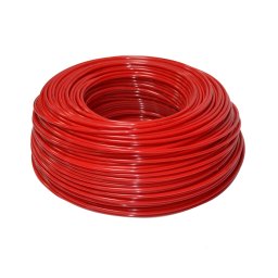 Furtun flexibil polietilena 1 4 ( 6 mm ) rosu