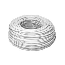 Furtun flexibil polietilena 1 4 ( 6 mm ) alb