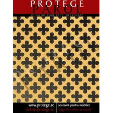 Placa aluminiu anodizat perforat GAL04- finisaj auriu