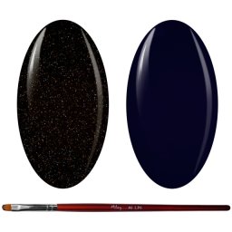 Kit Geluri Color + Pensula Gel Unghii Set Complet Manichiură Profesională K2GP-54G/72