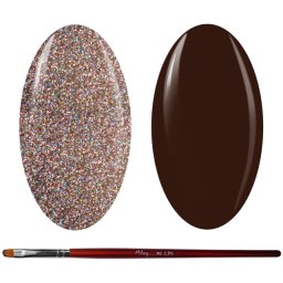 Kit Geluri Color + Pensula Gel Unghii, Cod K2GP-43G/69