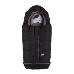 Sac de iarna Cuccioli 100 cm - Dog Melange Black/Grey