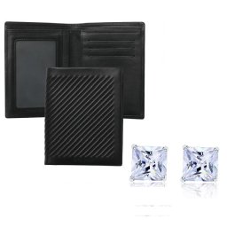 Portofel piele naturala Arbalete Nina Ricci Cercei Borealy One Diamond Square Princess