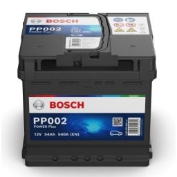 Baterie auto 54Ah Bosch Power Plus 207x175x190 530A 12V