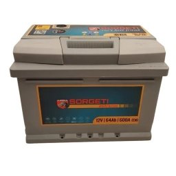 Baterie auto 64Ah Sorgeti Estremo 242x175x175 600A 12V