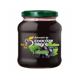 Dulceata coacaze negre 360gr BUN DE TOT