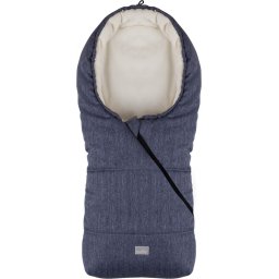 Sac de iarna Ovetto Pop 80 cm - Melange Grey&Black / Beige