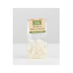 Pernite cu miere si menta 100gr SUCRERIES DE FRANCE