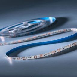 Banda Flexibila Profesionala FlexOne2080 100 LED-uri Samsung alb cald 2700K 12V rola 5m (1218lm/m, 20 LED/m si 16.8W/m)
