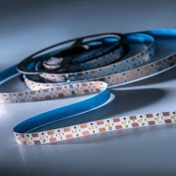 Banda Flexibila Profesionala FlexOne3080 250 LED-uri Samsung alb cald 2700K 12V rola 5m (2365lm/m, 50 LED/m si 30W/m)