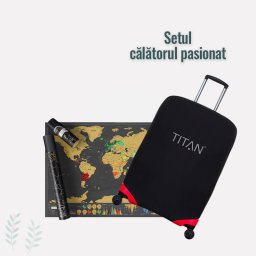Set travel Calatorul Pasionat - Negru
