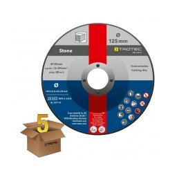 Disc pentru taiere piatra AD125S Trotec, pachet 5 bucati