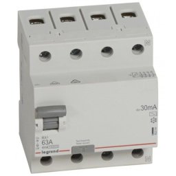 Disjunctor cu protectie diferentiala 4P 63A 30mA Legrand 402064