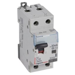 Disjunctor cu protectie diferentiala 1P+N 10A/30mA Legrand 411000