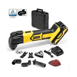 Unealta multifunctionala cu acumulator Trotec PMTS 10-20V, Lumina LED, Mandrina rapida cu blocare
