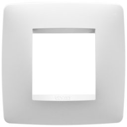 Rama ornament 2 module Gewiss Chorus One GW16122TB