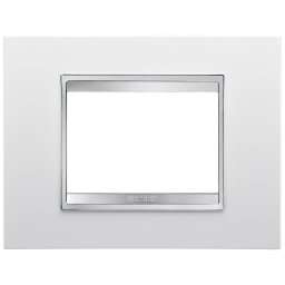 Rama ornament 3 module Gewiss Chorux Lux GW16203TB