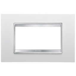 Rama ornament 4 module Gewiss Chorus Lux GW16204TB