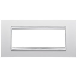 Rama ornament 6 module Gewiss Chorus Lux GW16206TB