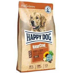 Happy Dog NaturCroq Adult Vită și orez 4 kg