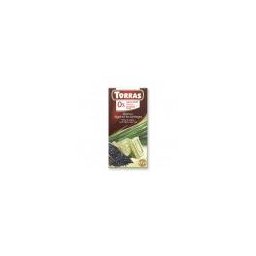 Ciocolata alba cu alge si sare de mare 75gr TORRAS