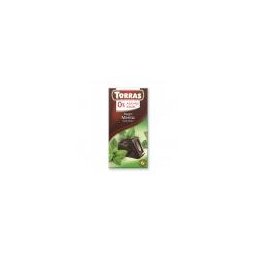 Ciocolata neagra cu menta 75gr TORRAS