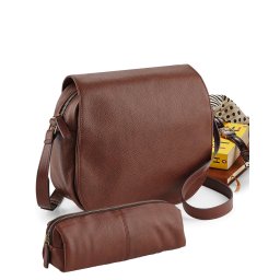 Set geanta de dama si necessaire pentru calatorie - Maro