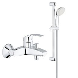 Pachet baterie cada/dus Grohe + set dus cu bara Grohe New Mono (33300002,27853003. )