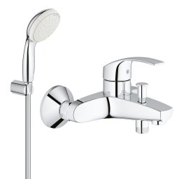 Pachet: Baterie cada/dus Grohe Eurosmart-33300002+Set dus Grohe New Tempesta 100-27799001,furtun 1.25m