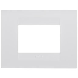 Rama ornament 3 module Gewiss Chorus Geo GW16403TB