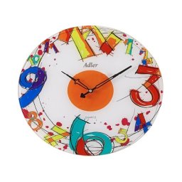 Ceas de perete Adler 21180 Sticla Multicolor 38 cm