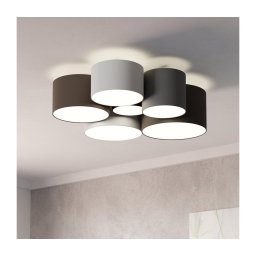 Eglo 97838 - Plafonieră PASTORE 6xE27/40W/230V