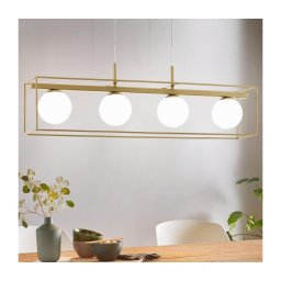 Eglo 97793 - Lustră pe cablu VALLASPRA 4xE14/40W/230V