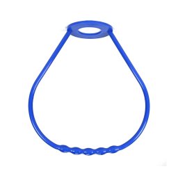 Mâner lustră din plastic albastru