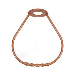 Mâner de culoarea cuprului din plastic pentru lustre