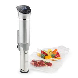 Klarstein Quickstick Flex, Sous-Vide, 1300 W, 3D circulator, IPX7, timer, 0 - 95 °C, argintiu (SDV3-)