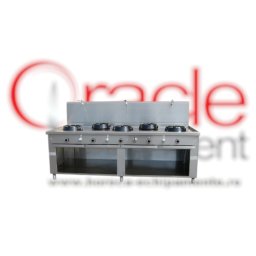 Mașină de gătit wok pentru bucătărie asiatică, 5 arzătoare, Casta
