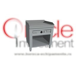 Grill japonez Teppanyaki model TED, 80x85 cm, Casta