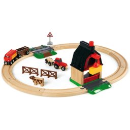 Set trenulet ferma BRIO