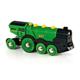 Locomotiva mare verde BRIO