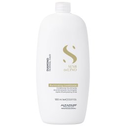 Balsam pentru stralucire fara sulfati Alfaparf Semi di Lino Diamond Illuminating Conditioner, 1000 ml