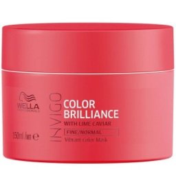 Masca pentru par vopsit cu fir fin-normal Wella Professionals Invigo Brilliance, 150 ml