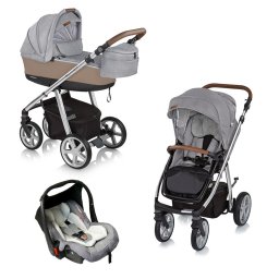 Carucior multifunctional 3:1Espiro Next Manhattan 207 Chicago Gray 2017