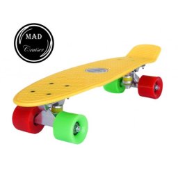 Penny board Mad Cruiser Original-galben