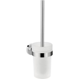Suport cu perie wc Hansgrohe Logis Universal, crom -41722000