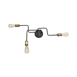 Lustră aplicată TUBE 3xE27/15W/230V