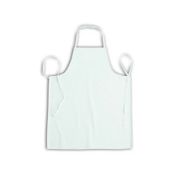Sort bumbac pentru bucatarie, culoare alba
