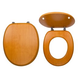 Capac WC Lemn de nuc deschis