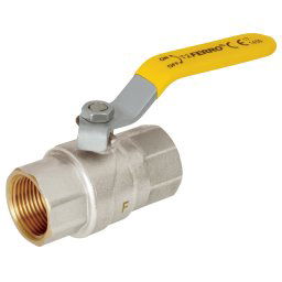 Robinet cu bila 1 1/2'' pentru gaz interior-interior, tip G61, cu maneta